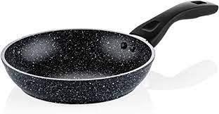 SARTÉN ANTIADHERENTE ACABADO MÁRMOL MANGO NEGRO 24 CM - WESTINGHOUSE