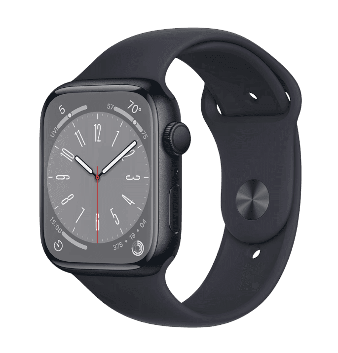 APPLE WATCH SERIE 8 45MM COLOR PLATA