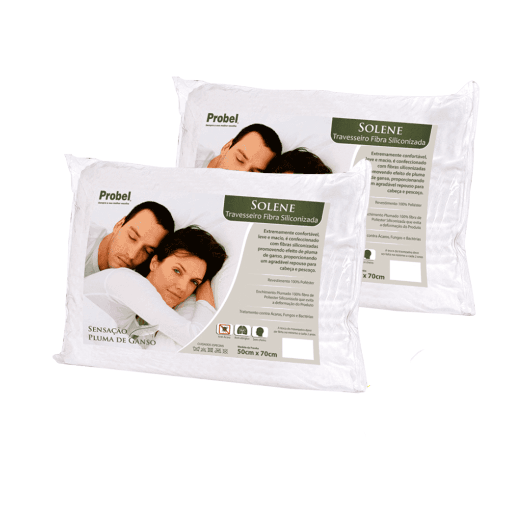 ALMOHADA TRAVESSEIRO SOLENE 