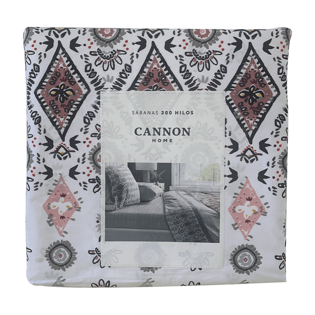 JUEGO DE SABANAS TWIN 1 1/2 PLAZAS  RISENS CANNON