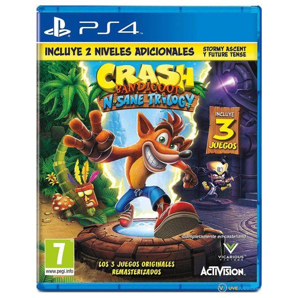 JUEGO PLAYSTATION 4 CRASH BANDICOOT 2.0 - LATAM