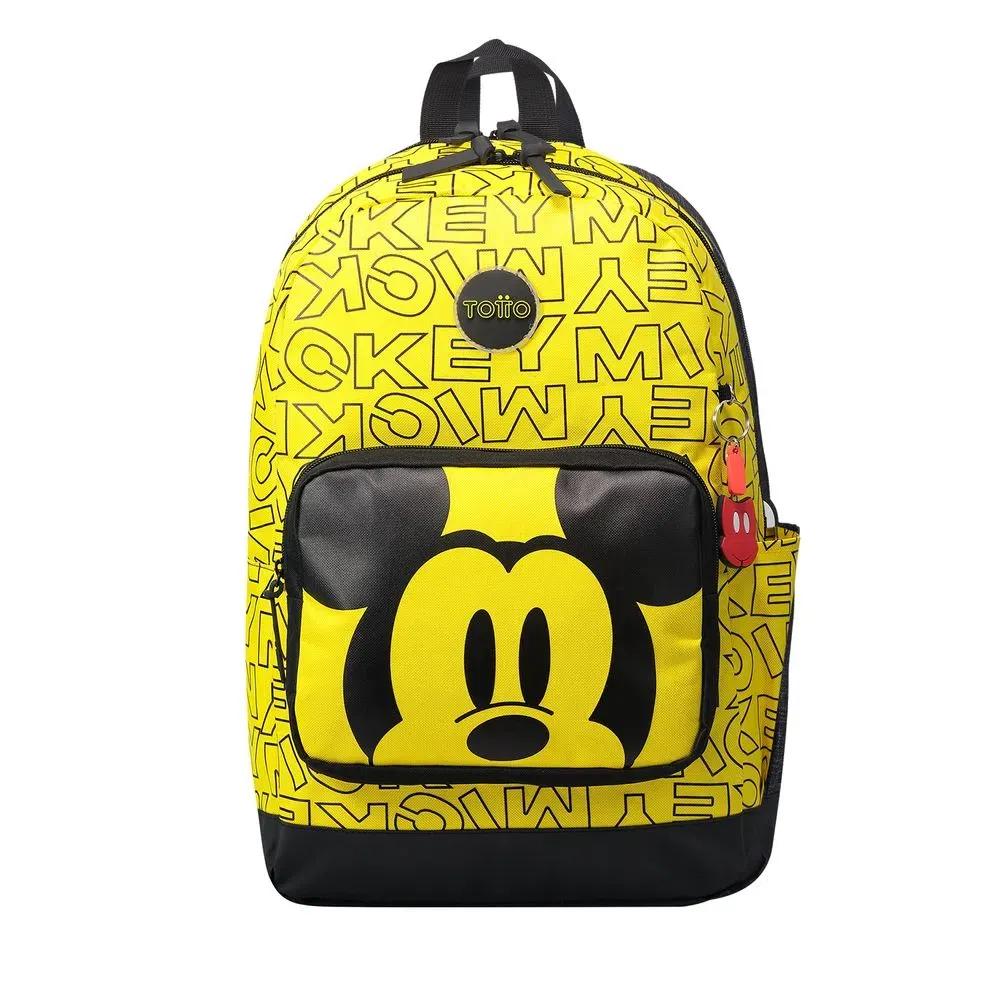 MOCHILA MICKEY YELLOW MEDIANO - TOTTO