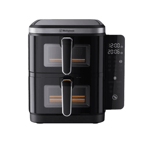 FREIDORA DE AIRE DOBLE BANDEJA DE 5.5 LITROS DIGITAL - WESTINGHOUSE